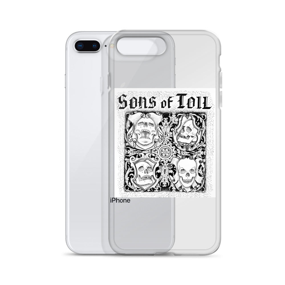 iPHONE CASE ALBUM ART - WHITE
