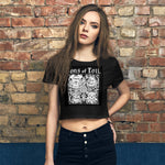 Women’s Crop Tee Black