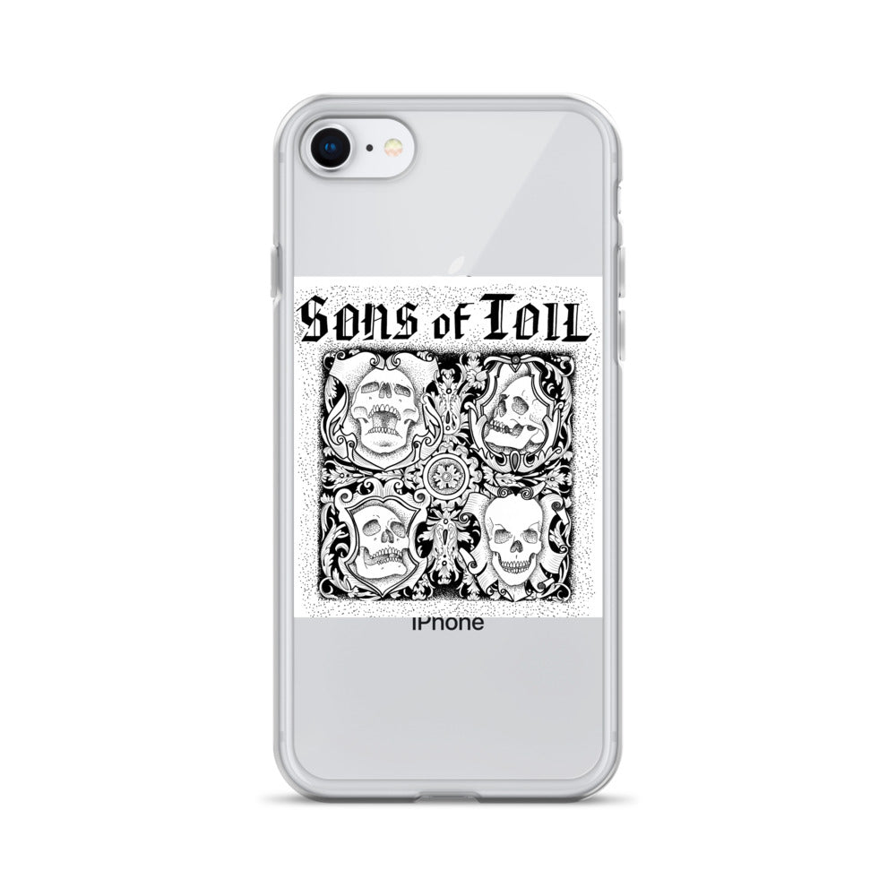 iPHONE CASE ALBUM ART - WHITE