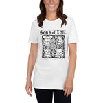 SHORT SLEEVE T SHIRT UNISEX - WHITE