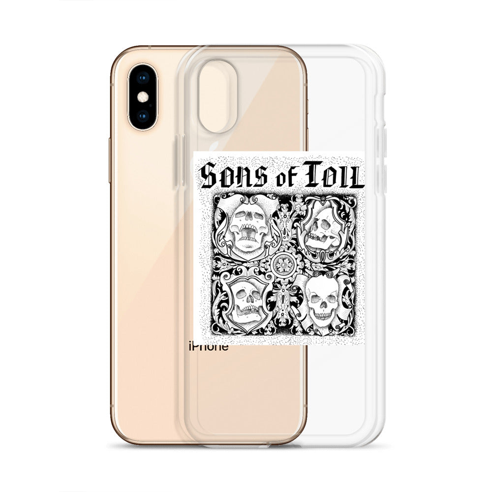 iPHONE CASE ALBUM ART - WHITE